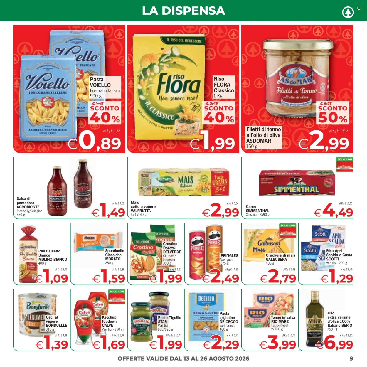 Volantino Eurospar - 13/8/2026 - 26/8/2026. Pagina 9