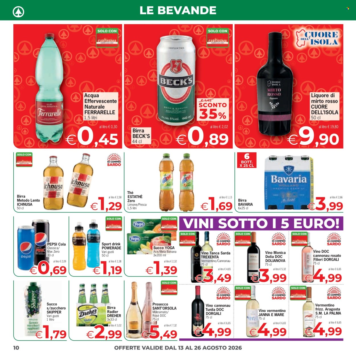 Volantino Eurospar - 13/8/2026 - 26/8/2026. Pagina 10