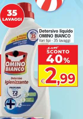 DETERSIVO LIQUIDO OMINO BIANCO