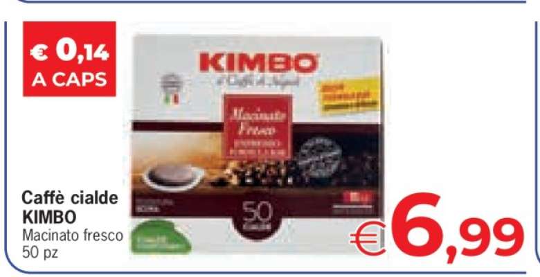 Caffè cialde KIMBO