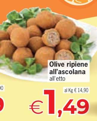 Olive ripiene all’ascolana