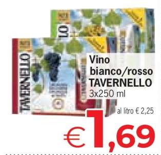 Vino bianco/rosso TAVERNELLO