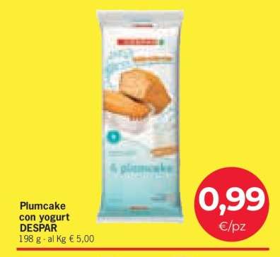 Plumcake con yogurt