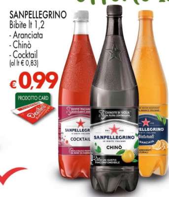 SANPELLEGRINO Bibite lt 1,2