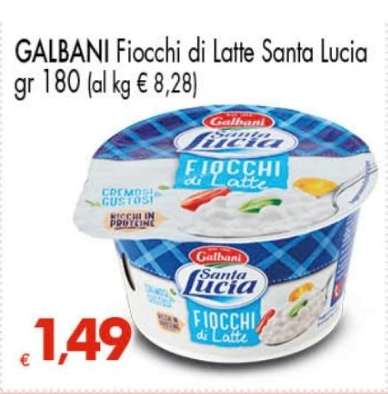GALBANI FIOCCHI DI LATTE SANTA LUCIA