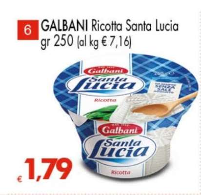 GALBANI Ricotta Santa Lucia