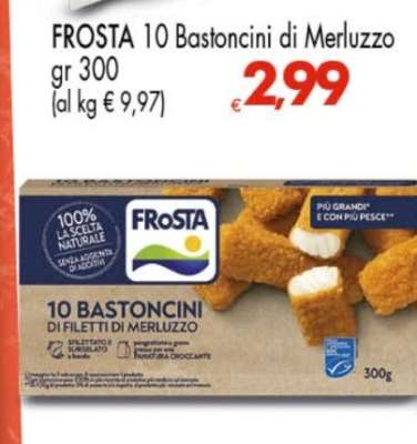 FROSTA 10 Bastoncini di Merluzzo