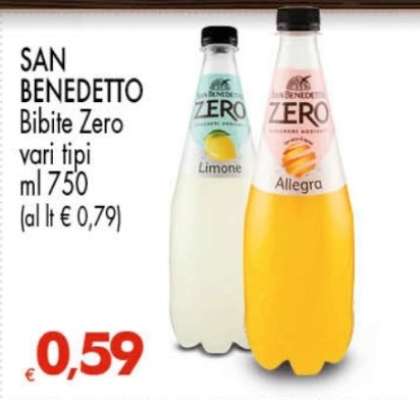 San Benedetto Bibite Zero