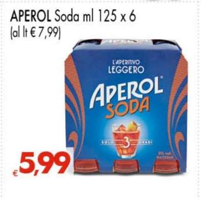 APEROL Soda ml 125 x 6