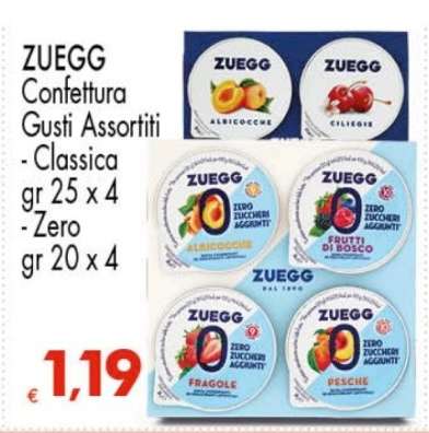 ZUEGG CONFETTURA GUSTI ASSORTITI