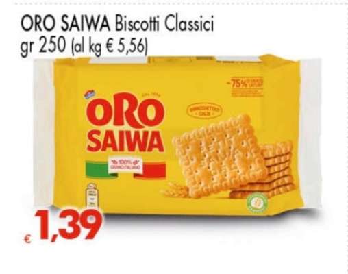 ORO SAIWA BISCOTTI CLASSICI