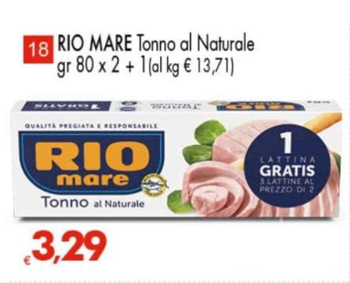Rio Mare Tonno al naturale