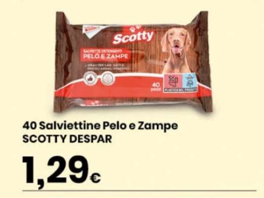 40 Salviettine Pelo e Zampe