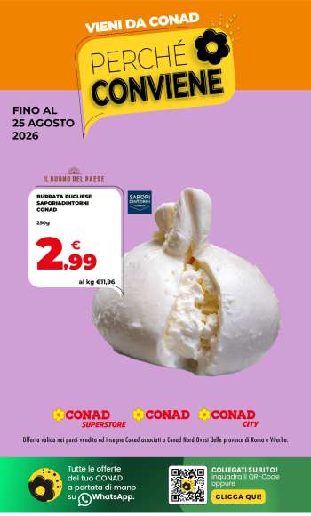 Volantino Conad - 12/8/2026 - 25/8/2026.