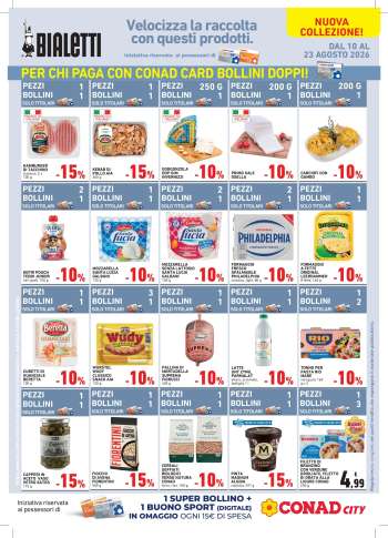 Volantino Conad - 10/8/2026 - 23/8/2026.