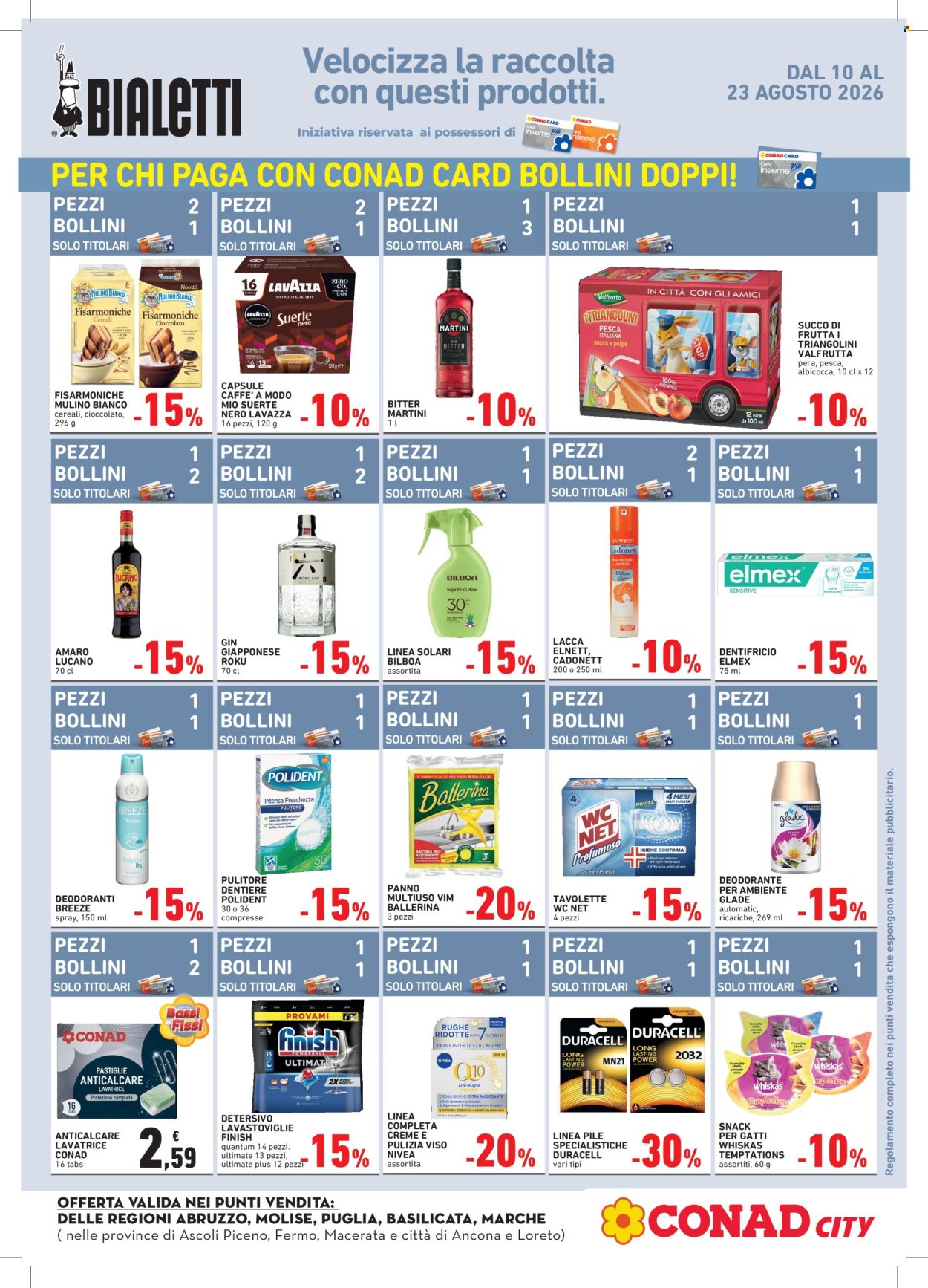Volantino Conad - 10/8/2026 - 23/8/2026. Pagina 2