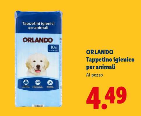 ORLANDO Tappetino igienico per animali