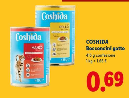 COSHIDA Bocconcini gatto