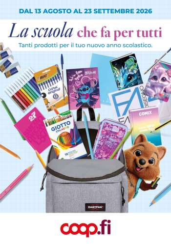 Volantino Coop - 13/8/2026 - 23/9/2026.