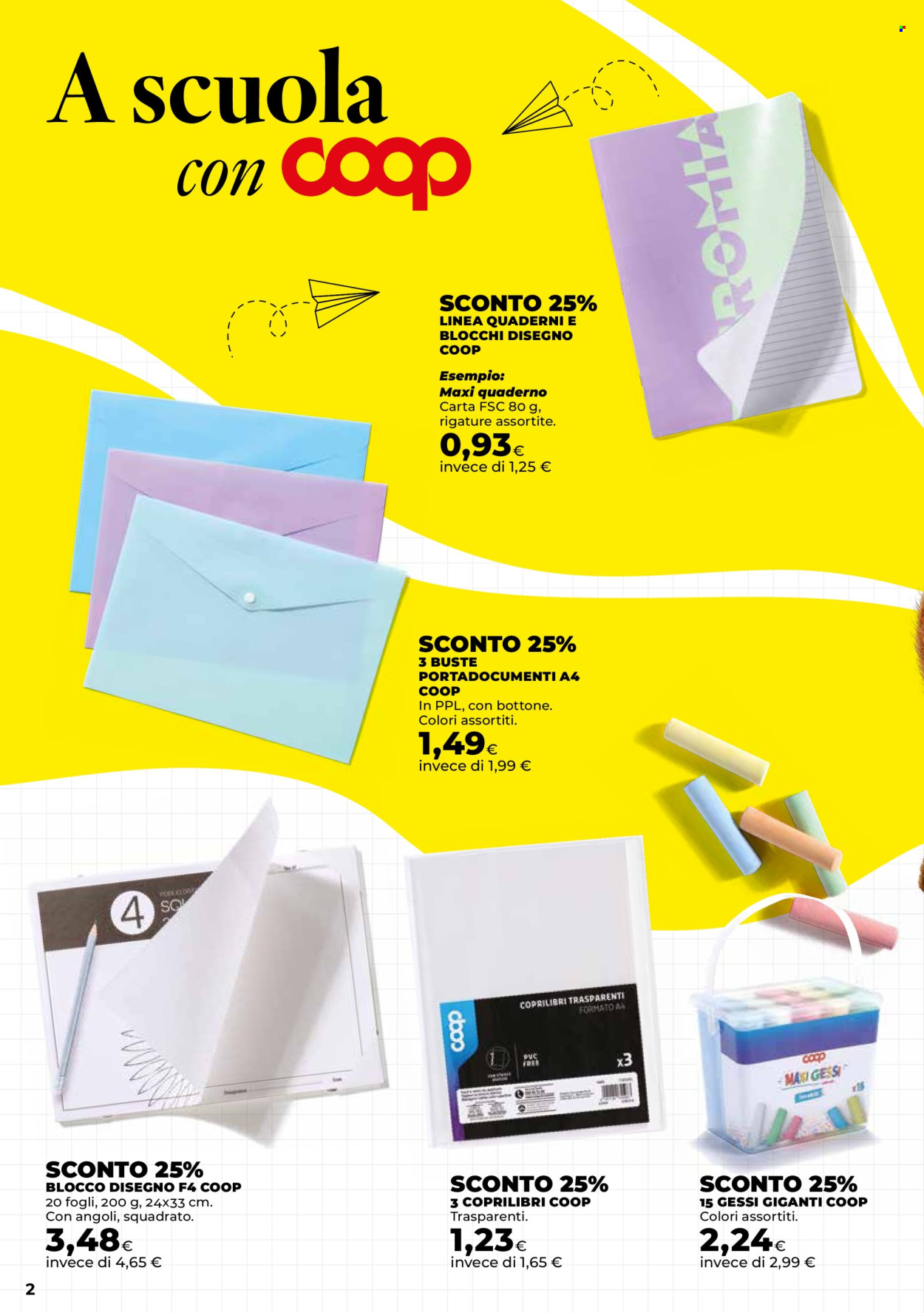 Volantino Coop - 13/8/2026 - 23/9/2026. Pagina 2