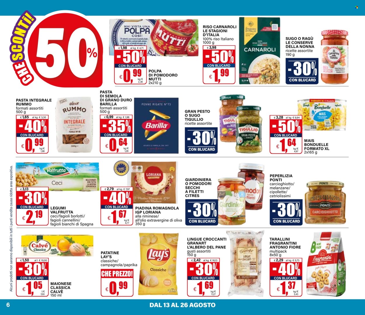 Volantino Il Gigante - 13/8/2026 - 26/8/2026. Pagina 6