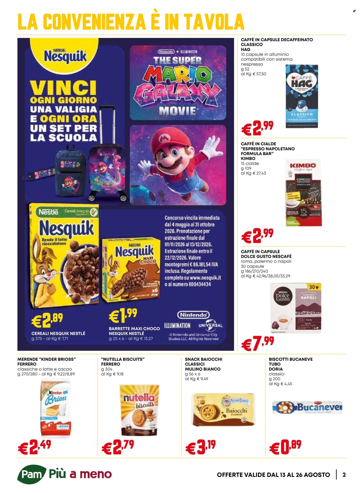 Volantino Pam Panorama - 13/8/2026 - 26/8/2026. Pagina 2