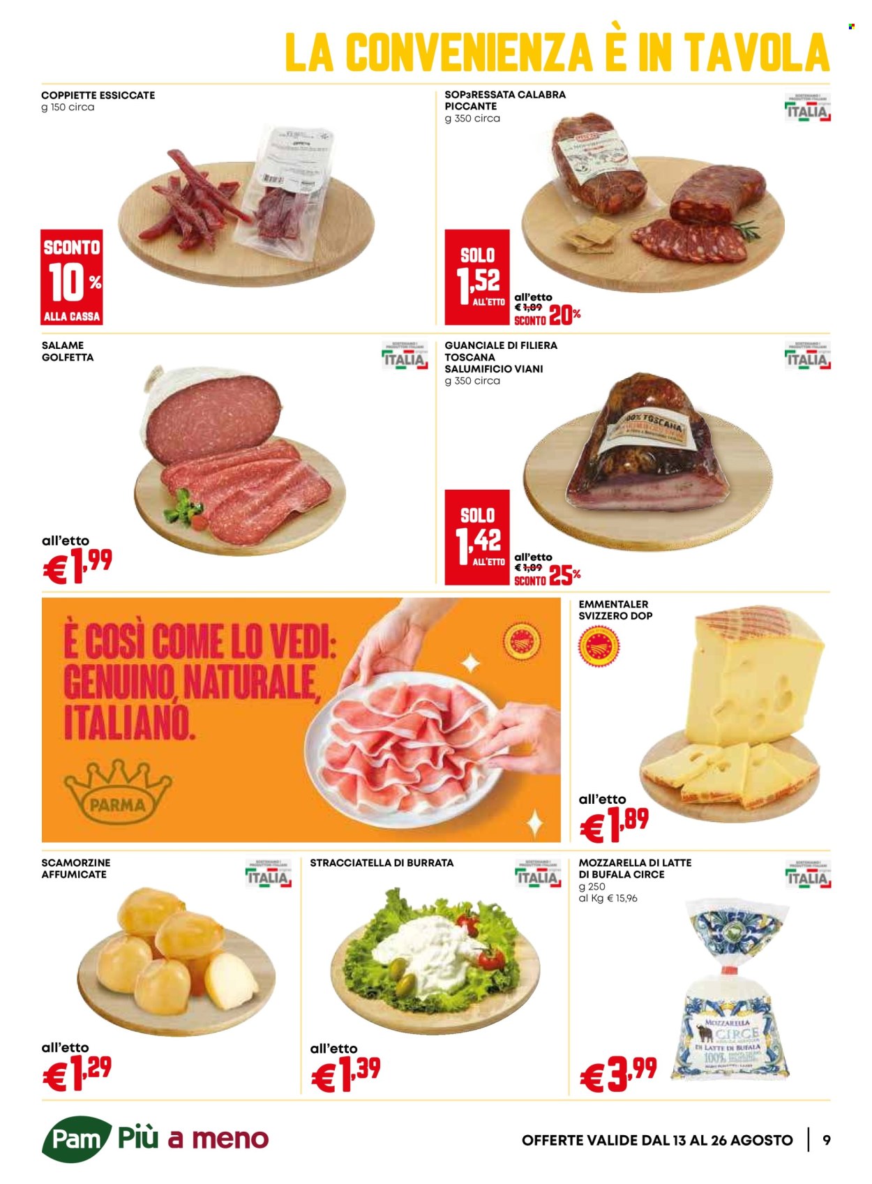 Volantino Pam Panorama - 13/8/2026 - 26/8/2026. Pagina 9