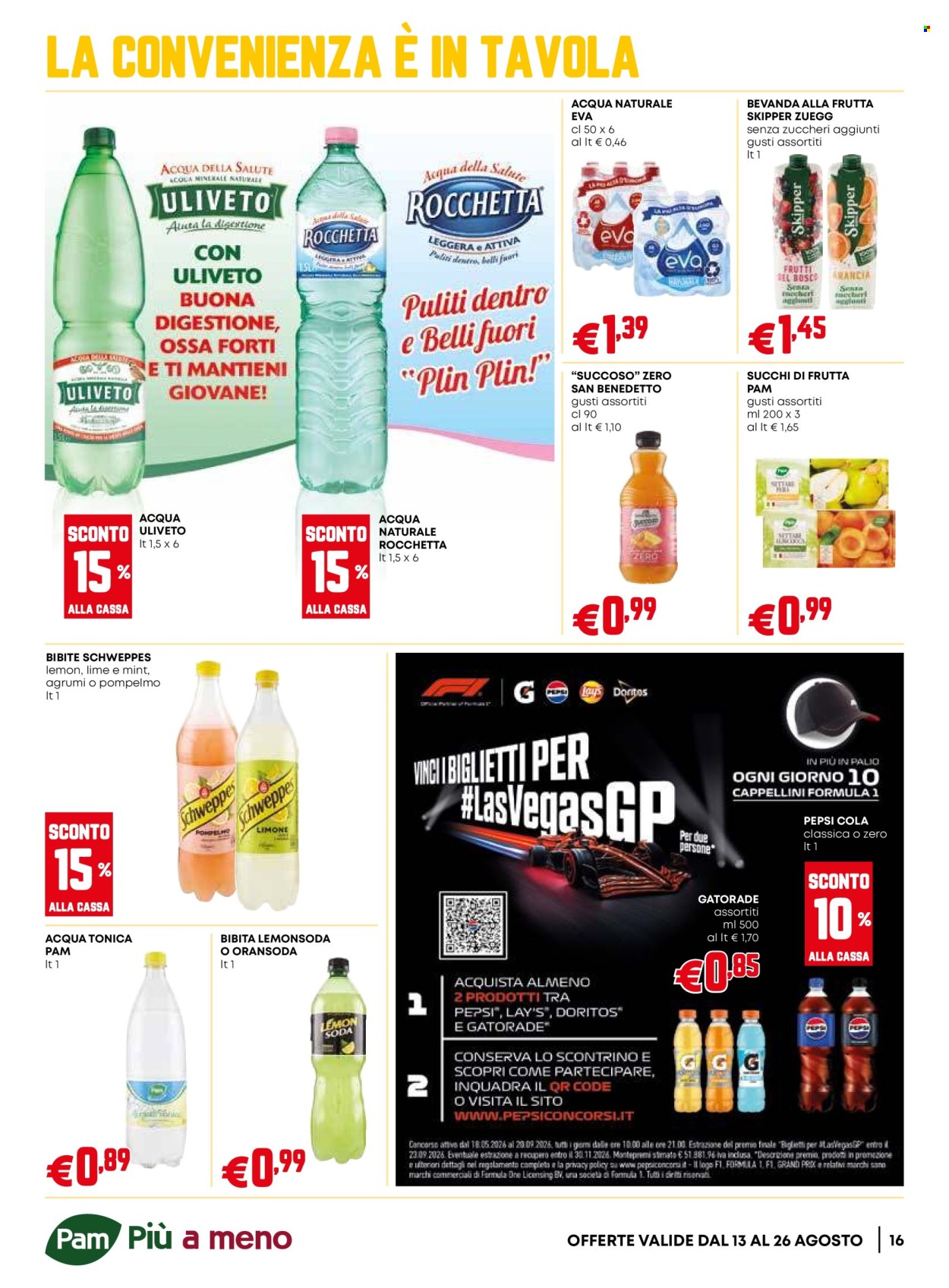 Volantino Pam Panorama - 13/8/2026 - 26/8/2026. Pagina 16
