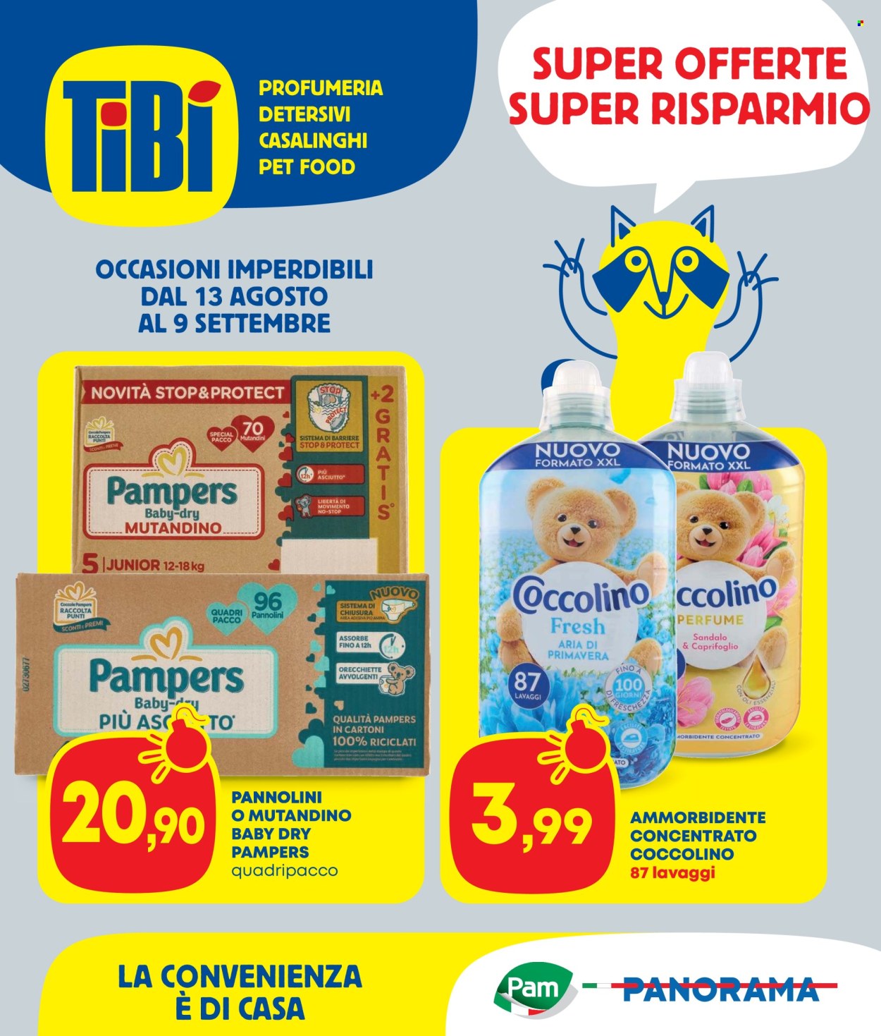Volantino Panorama - 13/8/2026 - 9/9/2026. Pagina 1