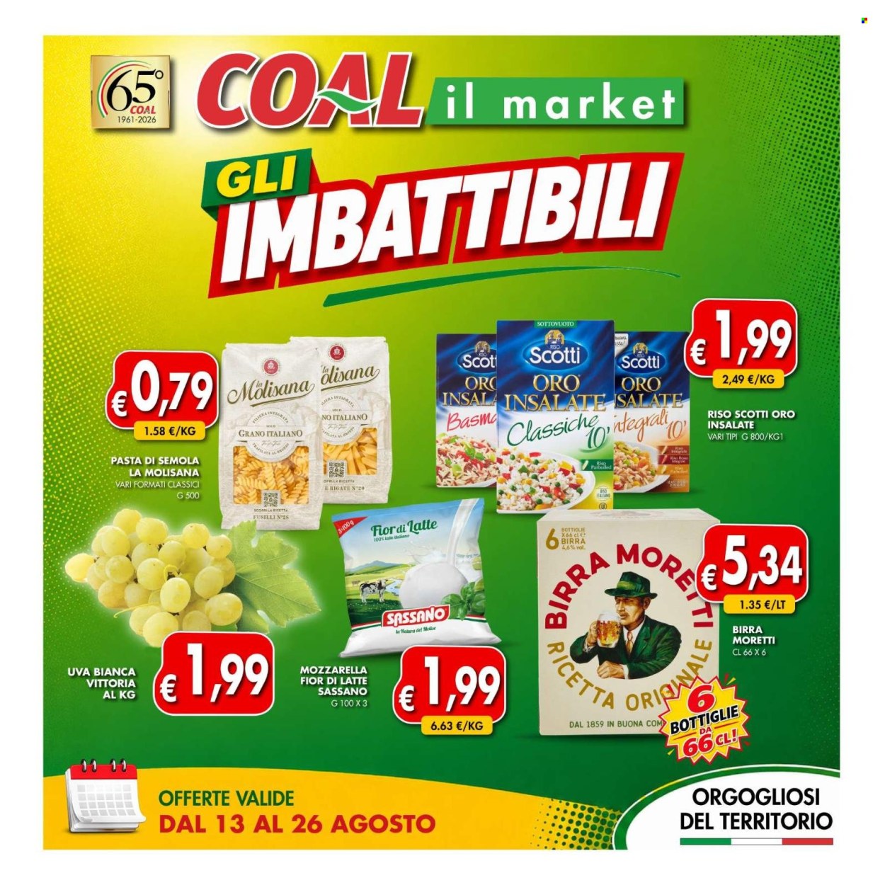 Volantino COAL - 13/8/2026 - 26/8/2026. Pagina 1