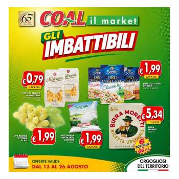 Volantino COAL - 13/8/2026 - 26/8/2026.