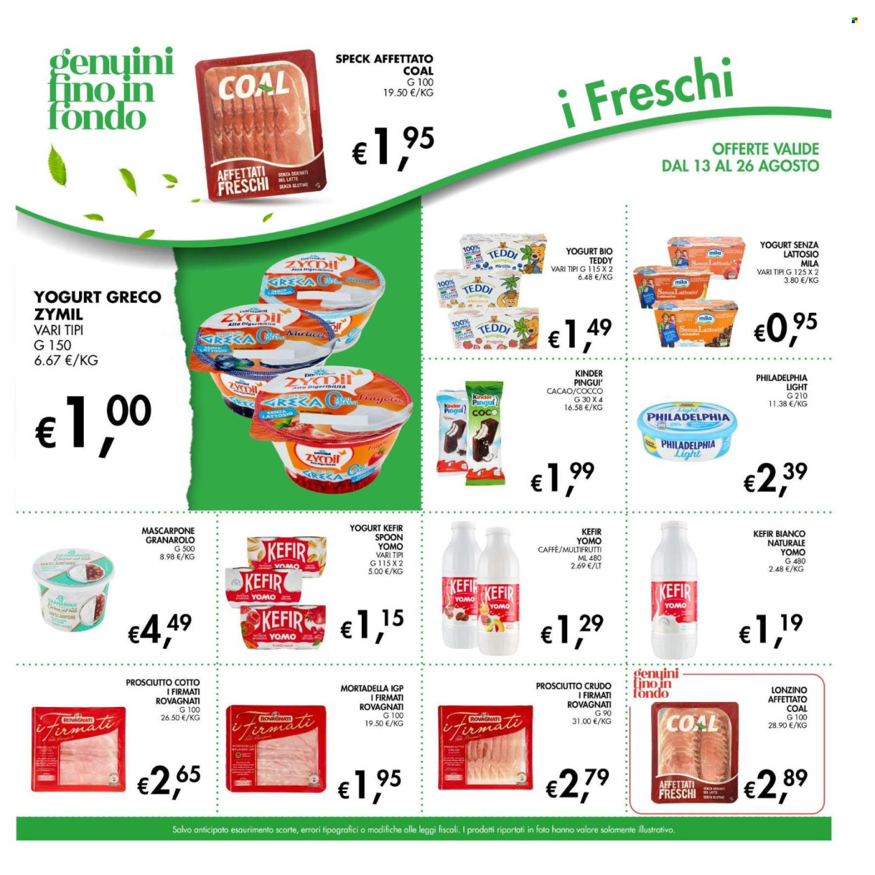 Volantino COAL - 13/8/2026 - 26/8/2026. Pagina 9