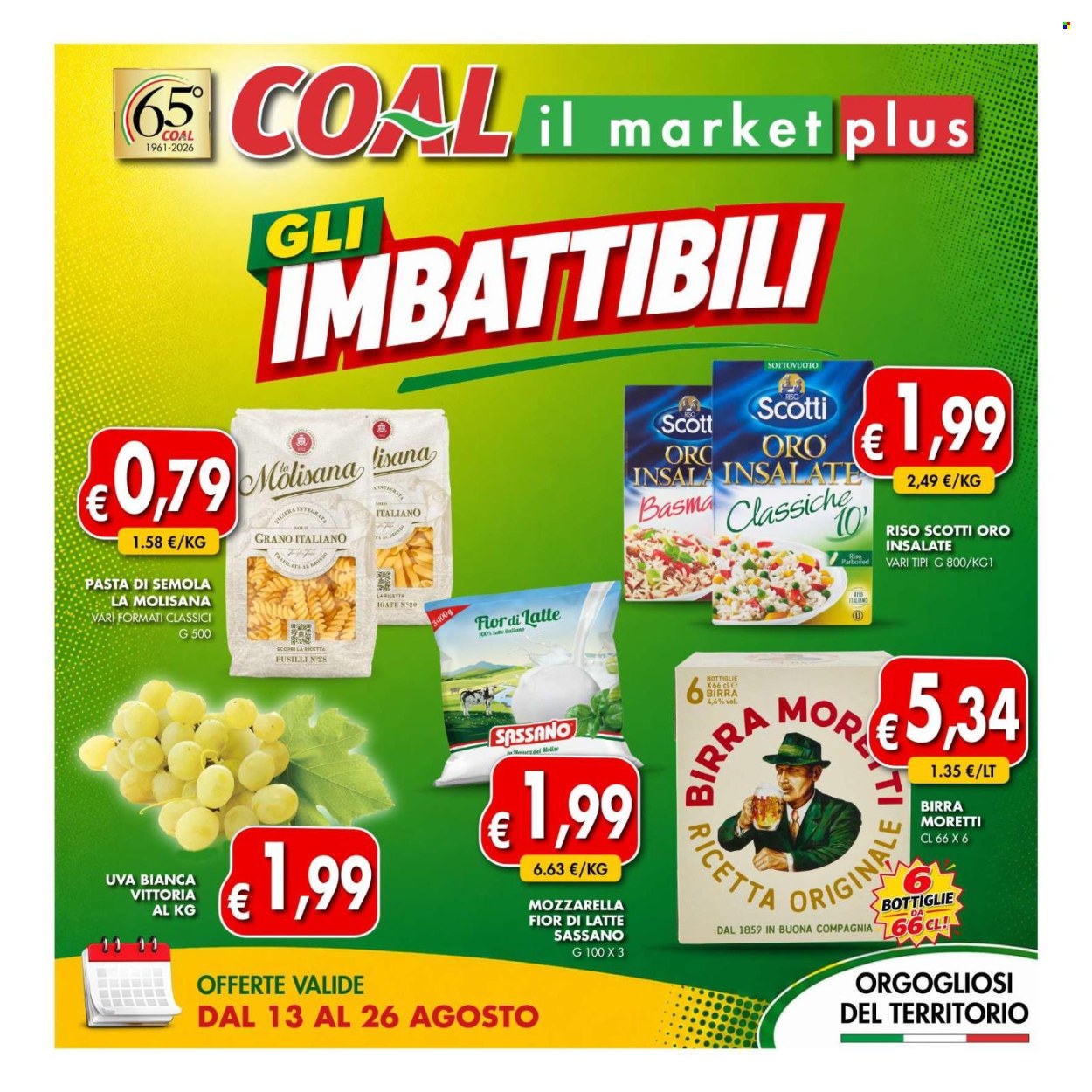 Volantino COAL - 13/8/2026 - 26/8/2026. Pagina 1
