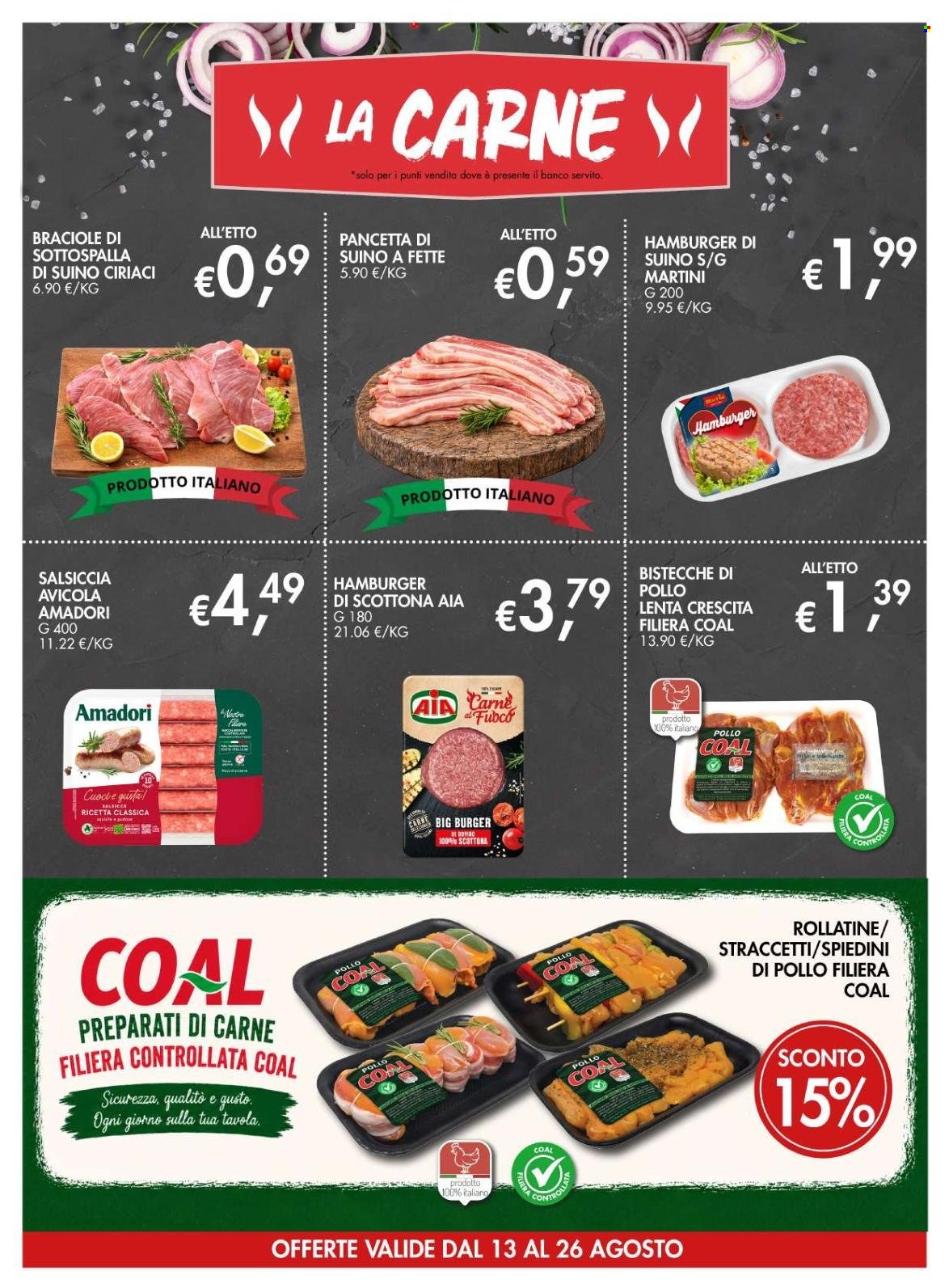 Volantino COAL - 13/8/2026 - 26/8/2026. Pagina 4