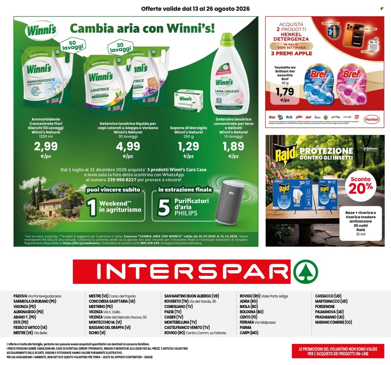 Volantino Interspar - 13/8/2026 - 26/8/2026. Pagina 12