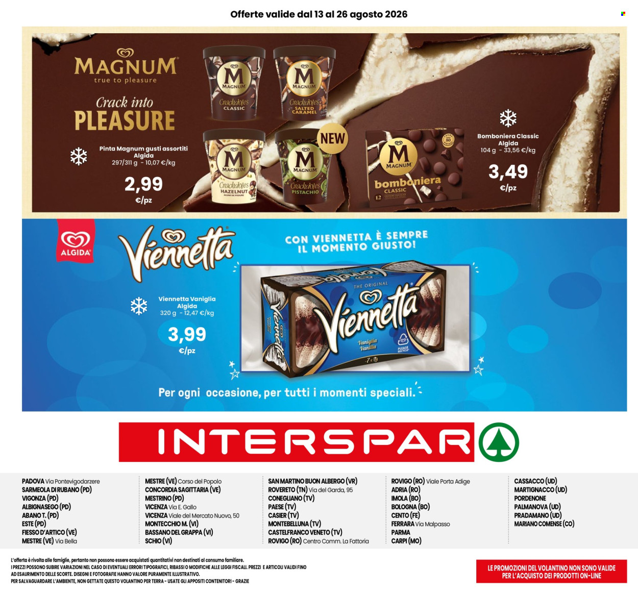 Volantino Interspar - 13/8/2026 - 26/8/2026. Pagina 4