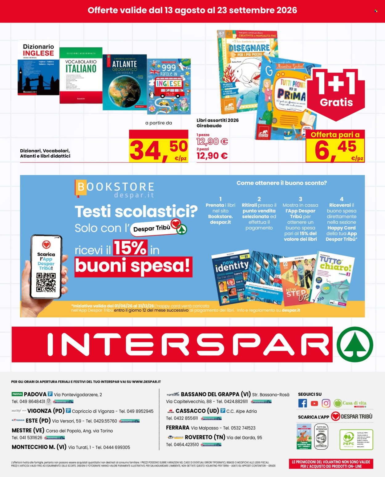 Volantino Interspar - 13/8/2026 - 23/9/2026. Pagina 16