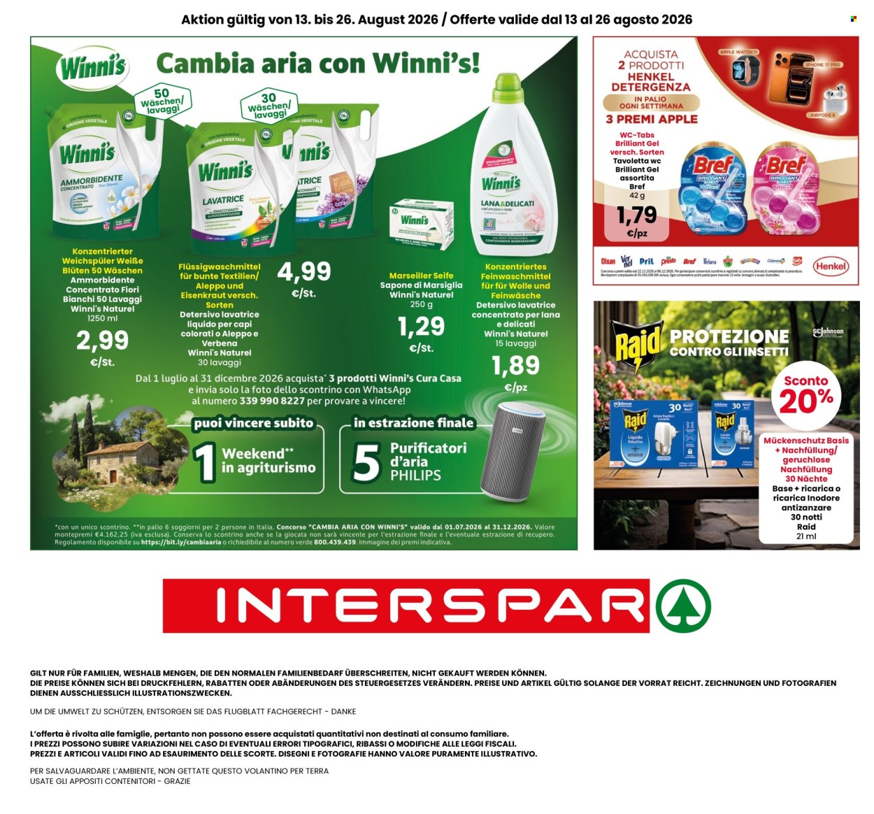 Volantino Interspar - 13/8/2026 - 26/8/2026. Pagina 12
