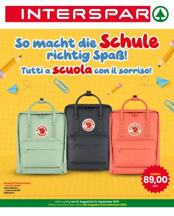 Volantino Interspar - 13/8/2026 - 23/9/2026.