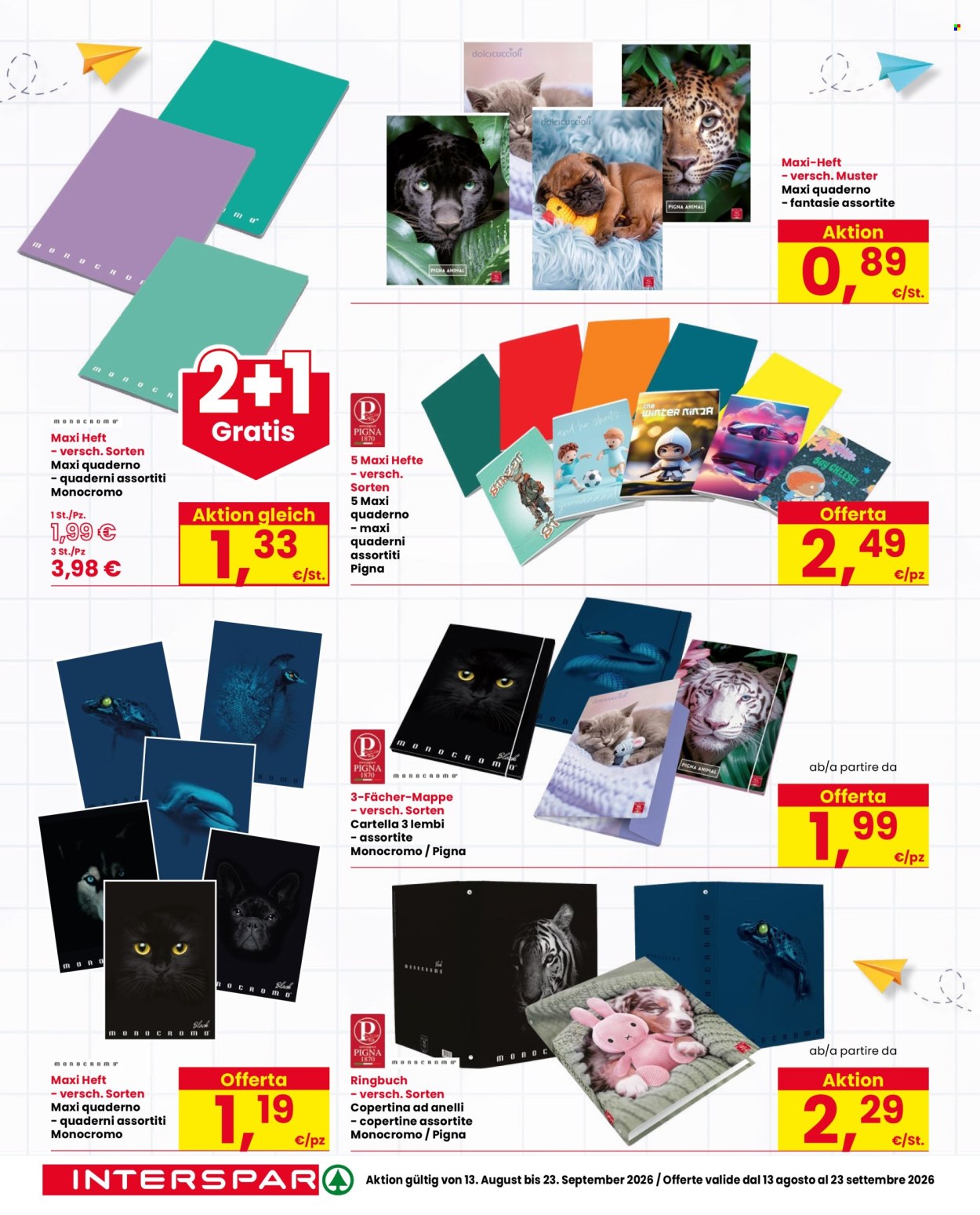 Volantino Interspar - 13/8/2026 - 23/9/2026. Pagina 16