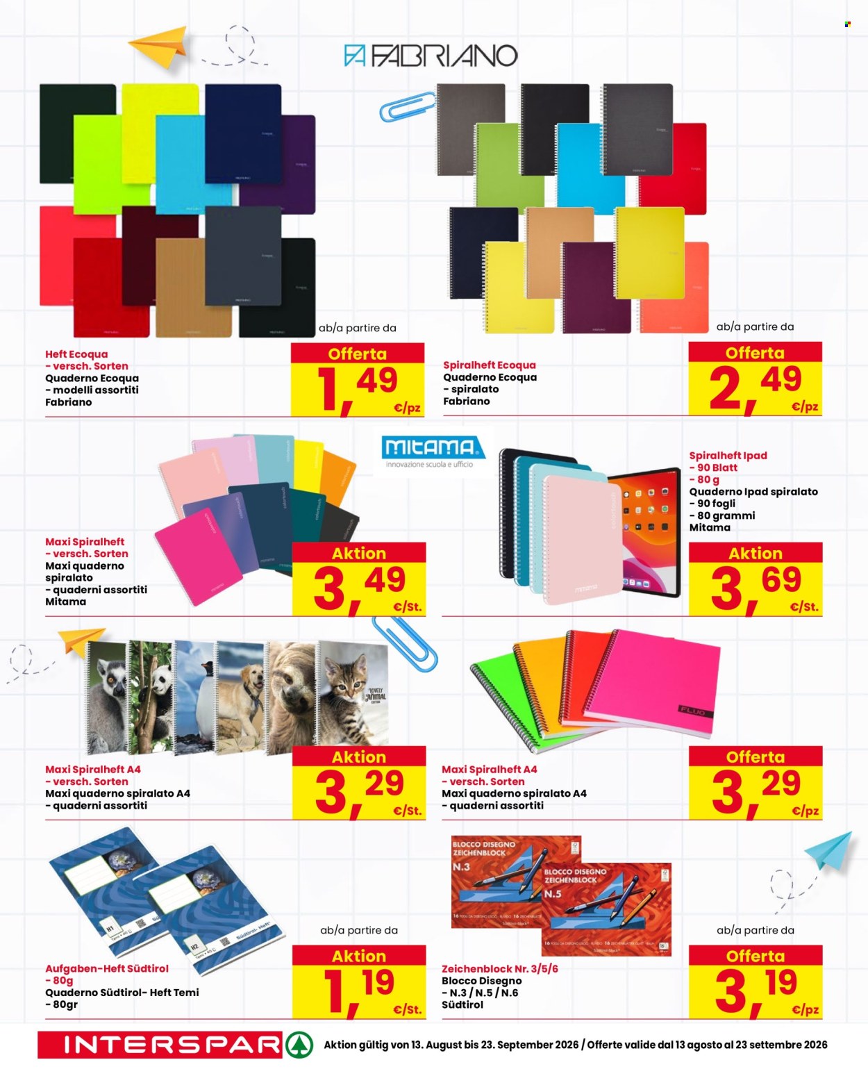 Volantino Interspar - 13/8/2026 - 23/9/2026. Pagina 18