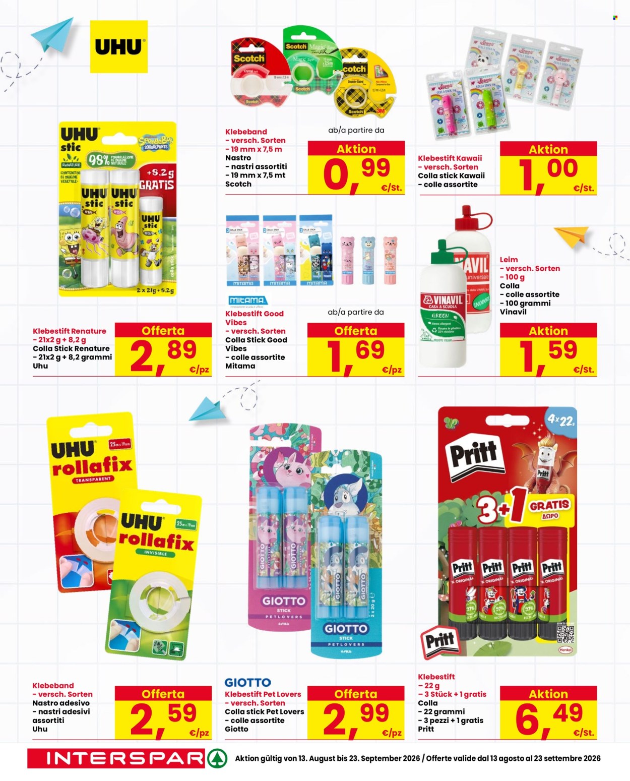 Leták Interspar - 13.8.2026 - 23.9.2026. Strana 20