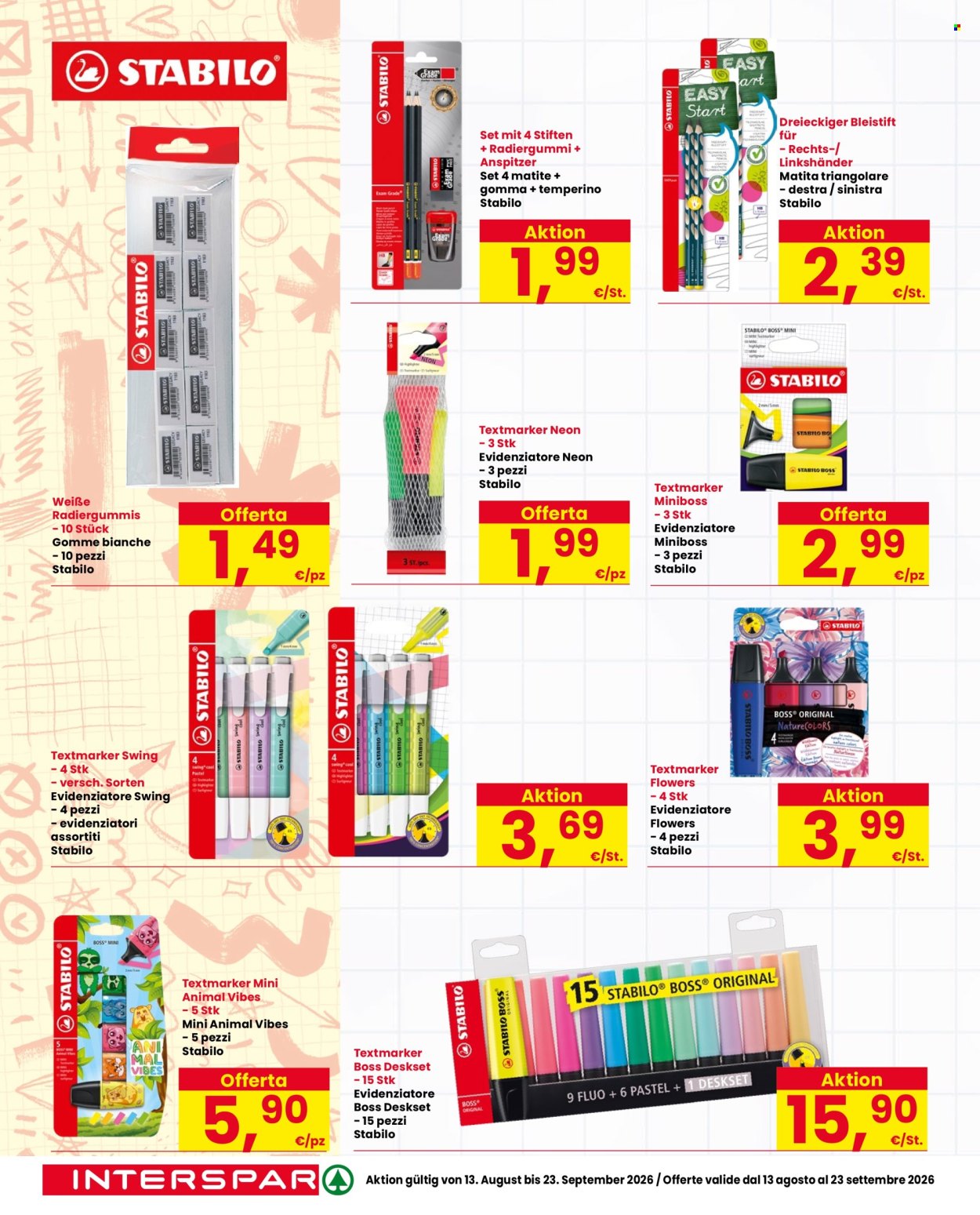 Volantino Interspar - 13/8/2026 - 23/9/2026. Pagina 22