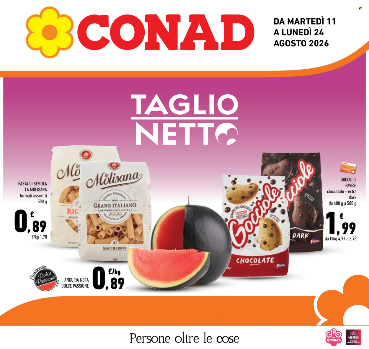 Volantino Conad - 11/8/2026 - 24/8/2026. Pagina 1