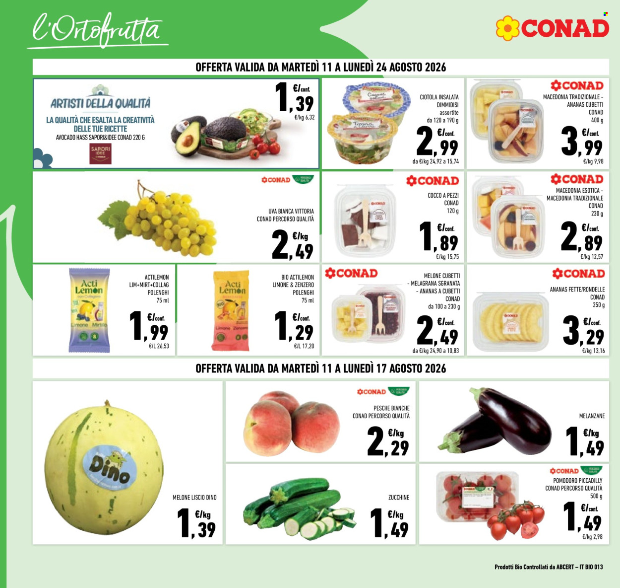 Volantino Conad - 11/8/2026 - 24/8/2026. Pagina 2