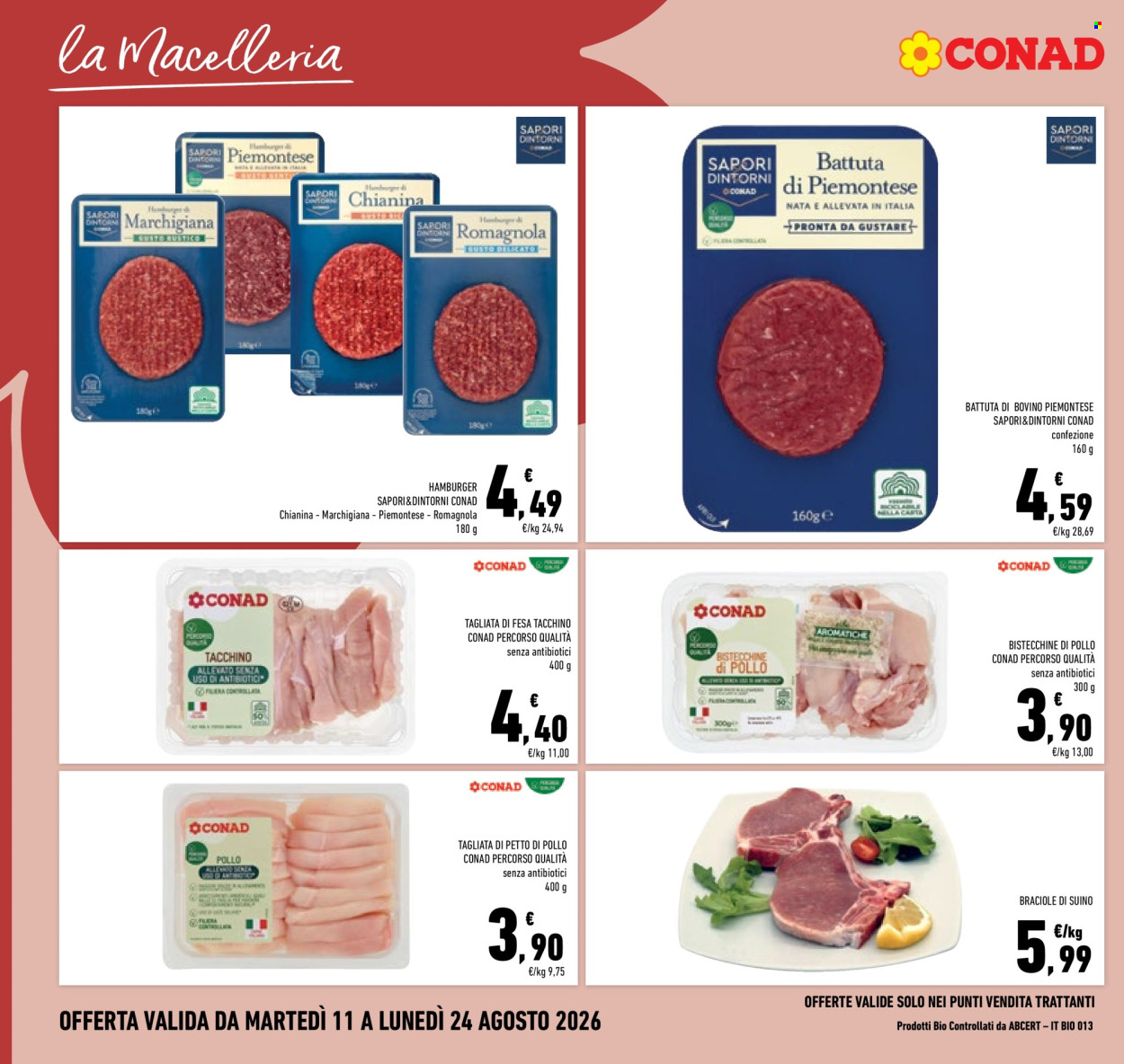 Volantino Conad - 11/8/2026 - 24/8/2026. Pagina 4