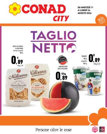 Volantino Conad - 11/8/2026 - 24/8/2026.