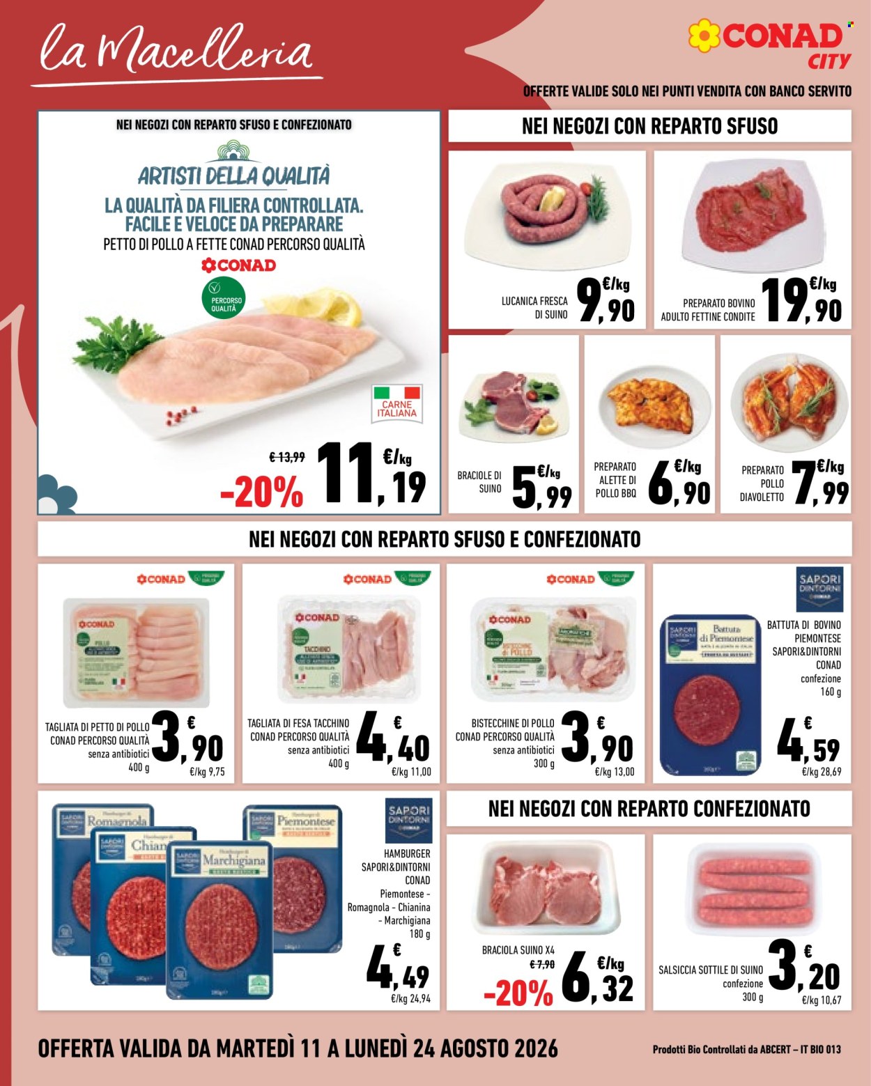 Volantino Conad - 11/8/2026 - 24/8/2026. Pagina 4