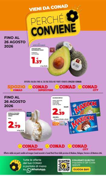 Volantino Conad - 13/8/2026 - 26/8/2026.