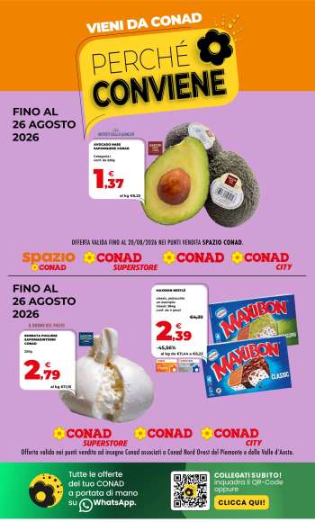Volantino Conad - 13/8/2026 - 26/8/2026.